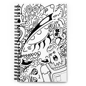 IW Comics Spiral <b>Notebook</b> A5/A4 Hard Cover Custom Logo PP/PVC Printed Exercise Diary in <b>Mini</b> Style - Product Image 1