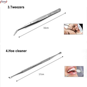 Nuevo kit de herramientas de higiene dental de 6 Uds., raspador de dientes Surtechs, instrumentos de limpieza de placa y removedor de sarro - Product Image 4