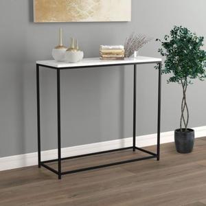 Premium Metal <b>Console</b> <b>Table</b> <b>with</b> Modern Design and Ample <b>Storage</b> Perfect for Upscale Living Rooms and Offices - Product Image 5