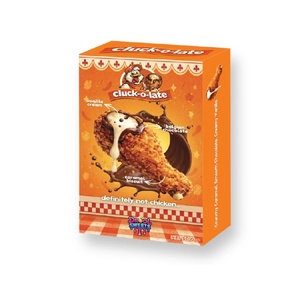 Snack de pollo con chocolate crujiente, edición especial, delicioso Tabby Crunch Chocolate Chicken Style, pieza de 50g con textura crujiente - Product Image 5