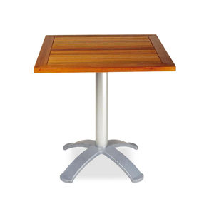 Elegance Solid <b>Wood</b> <b>Round</b> <b>Coffee</b> <b>Table</b> With Iron Metal Base For Commercial Restaurant Hotel Home Bar Furniture In Factory Price - Product Image 2