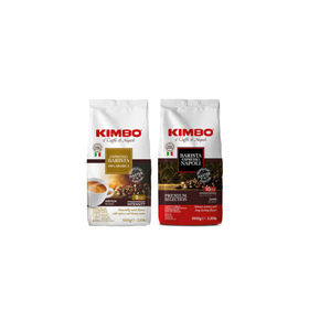 Café en grains entiers Kimbo Espresso Bar Extreme 1 kg en gros pour les supermarchés et les fournisseurs de produits gastronomiques - Product Image 2