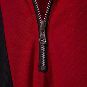 Cremallera de Calidad Premium Fabricada por SIBRIN para Camisetas con Logotipo Personalizado, Unisex, Manga Corta, Golf, Deportiva, Casual, Jersey Sólido - Product Image 3
