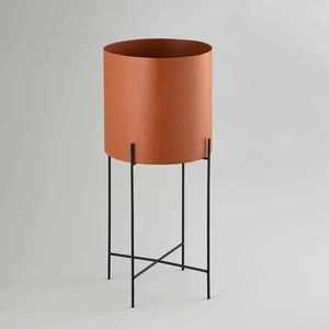 2-Tier Metal Planter with Sleek Gold Powder Coating Stand Perfect for Elegant Home Garden and Outdoor Decoration - Product Image 4