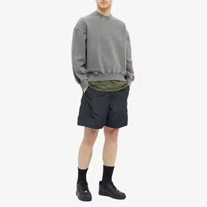 เสื้อสเวตเตอร์แบบสวมหัวสำหรับผู้ชายเสื้อสเวตเตอร์คอกลมลายโลโก้ฤดูหนาวซักได้ตามต้องการ - Product Image 4