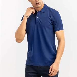 Polos classiques en coton pour hommes T-shirts de haute qualité sur mesure Vêtements décontractés élégants Slim Fit OEM - Product Image 3
