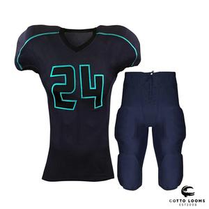 Pro team OEM maillot de football américain et uniforme sublimé logo personnalisé maille respirante de haute qualité - Product Image 2