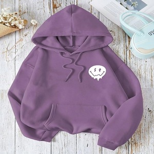 Jersey de peso pesado para mujer Sudadera con capucha de manga larga de secado rápido Sudadera de talla grande con diseño Pull-Over - Product Image 1