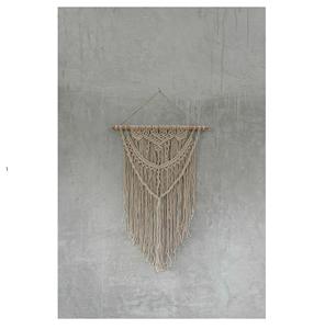 Art Deco moderno atrapasueños macramé colgante de pared hecho a mano para decoración del hogar-dormitorio sala de estar a precio mayorista - Product Image 1