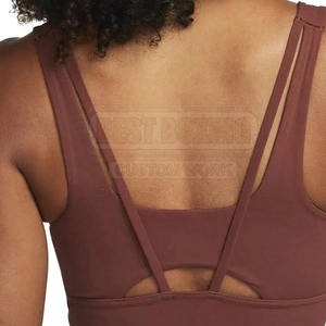 บราออกกำลังกายเซ็กซี่สำหรับผู้หญิงปรับแรงกระแทกได้ปรับได้โลโก้ออกแบบได้ตามต้องการ - Product Image 3