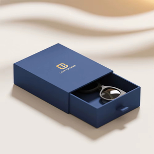 Hộp giấy cứng đựng quà thiết kế mới, có ngăn kéo, in logo cá nhân tùy chỉnh, dùng để đựng khăn quàng cổ, khăn tắm, đồ lót, tất, hộp giấy kéo - Product Image 3