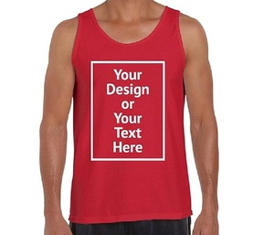 Nouveau design 100% coton hommes dix Top prix de gros débardeur Design personnalisé doux qualité supérieure sans manches O cou imprimé T - Product Image 6