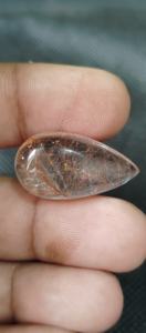 Cabochon de Quartz rutile UDGEMS de haute qualité pierre de Quartz rutilée naturelle pour la fabrication de bijoux couleur cuivre tailles mélangées - Product Image 2