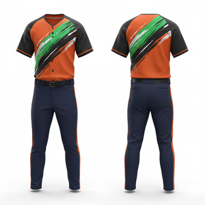 Uniforme de baseball en gros 2026, tissu en maille à séchage rapide, léger, logo d'équipe personnalisé, nom, numéro, vente chaude - Product Image 2