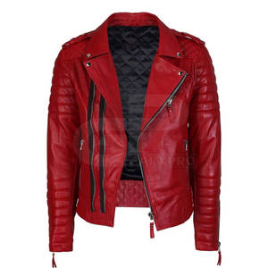 Venta al por mayor de chaqueta de cuero de los hombres mejor estilo de chaqueta de cuero de los hombres con logotipo personalizado chaqueta de cuero para la venta - Product Image 1