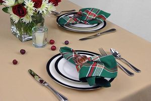 ห่วงใส่ผ้าเช็ดปากรูปวินเทจสุดหรูประดับโต๊ะปาร์ตี้งานแต่งงานทำจากไม้กระดาษทำจากทองเหลืองพิเศษสุดหรู - Product Image 4