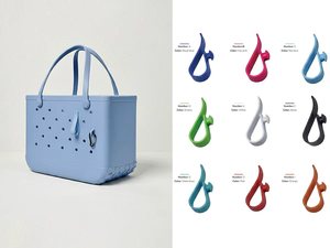 Custom Bag Hooks Key Holder Sunglasses <b>Frame</b> Keychain Insert Accessory Compatible with Bogg Bag Beach Tote Wholesale - Product Image 6