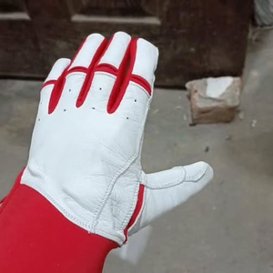 Gants de frappe de baseball et de softball de qualité supérieure en gros, personnalisables, respirants, en cuir, fermeture à boucle et crochet, écologiques - Product Image 4