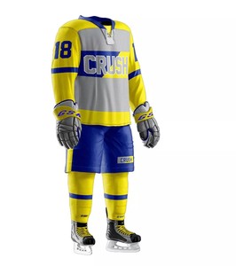 Uniformes profesionales de hockey sobre hielo, uniforme de alta calidad con precio de fábrica para equipos - Product Image 3