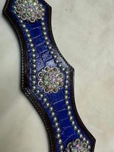 Conjunto de Equipo Ecuestre Occidental de Cuero Genuino de Primera Calidad, Cabezada Ajustable o Pechera a Juego Disponible a Buen Precio - Product Image 4