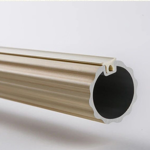 FEIYANG Set di <span class=keywords><strong>Aste</strong></span> per Tende in Lega di Alluminio Personalizzate di Lusso Moderne Fai-da-Te con Terminali Decorativi e Staffe per Finestre Modello Andaman-MARRONE - Product Image 2