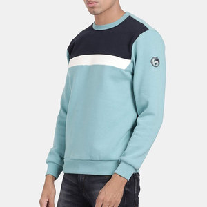 Ligero ecológico nuevo estilo algodón mezclado hombres sudadera traje de moda venta en línea moda hombres sudadera - Product Image 3