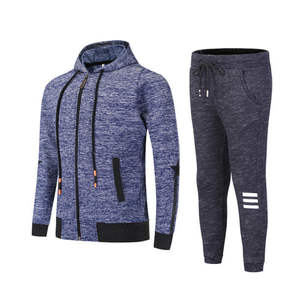 Venta al por mayor de ropa de calle de dos piezas unisex de invierno personalizado, traje de jogging, pantalones de chándal y sudaderas con capucha - Product Image 3