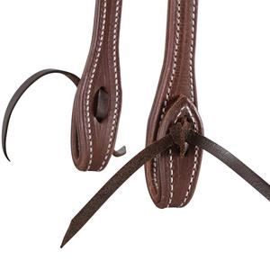 2023 Top tendance équitation équestre Style occidental en cuir de vachette véritable Headstall - Product Image 2