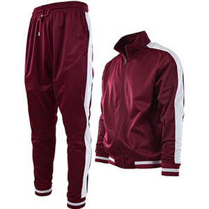 2024, ropa de entrenamiento bordada personalizada de alta calidad de talla grande para hombre, conjuntos de chándal liso, tela de lana de invierno, pista de invierno - Product Image 5