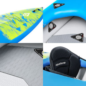 Aquatone ghiacciaio gonfiabile ad alte prestazioni kayak All Drop-Stitch ponte 2 persone 1 persona con accessori - Product Image 4