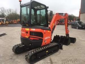 Utilisé pour l'excavatrice de chenille de U27-4 de Kubota avec des composants de noyau de roulement de cylindre hydraulique de Kyb de moteur d'Isuzu de poids d'opération de 5 tonnes - Product Image 3