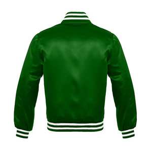 Chaqueta Satinada con Bordado Personalizado, Chaqueta Bomber de Primera Calidad, Estilo Universitario, OEM ODM Disponible - Product Image 5