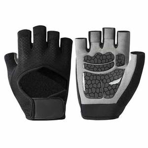Nouveauté Gants de sport légers en polyester demi-doigt pour l'entraînement fitness, haltérophilie, fermeture à lacets pour hommes et femmes - Product Image 1