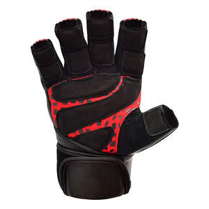 Guantes Deportivos de Medio Dedo de Alto Rendimiento para Hombre y Mujer, Transpirables, de Poliéster, con Correa Ajustable para la Muñeca y Cierre de Velcro, para Gimnasio y Fitness - Product Image 3