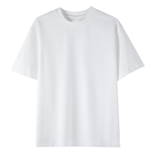 Camiseta Oversize de Algodón Grueso 260 Gsm con Hombros Caídos para Hombre - Product Image 4