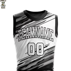 Tenue de basket-ball performante avec tissu absorbant l'humidité, noms et numéros de joueurs personnalisés pour les équipes d'académies - Product Image 4