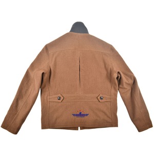 Abrigo de Plumón Clásico Vintage de los Años 40 para Hombre, de Algodón FiveStar, de Alta Demanda, con Forro de Lana y Mezclilla, Impermeable, Cálido para Invierno, Talla Grande - Product Image 4