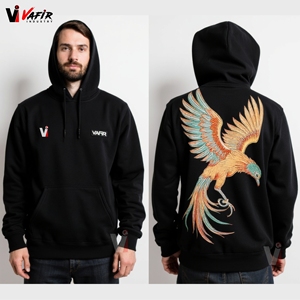 Pull à capuche pour hommes avec logo personnalisé, tissu polaire, séchage rapide et respirant, design de poche élégant, nouvel arrivage d'hiver - Product Image 2