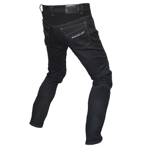 Pantalon d'équitation en Cordura durable pour hommes, adapté à la moto, léger, avec protection contre les intempéries et coupe fonctionnelle - Product Image 3