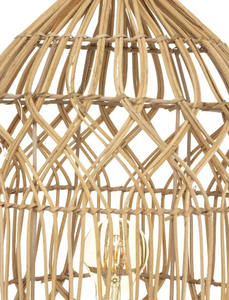 Portavelas de ratán tejido a mano moderno del fabricante artesanal de Vietnam King, farol de bambú, Material de jacinto de agua Natural al por mayor - Product Image 6