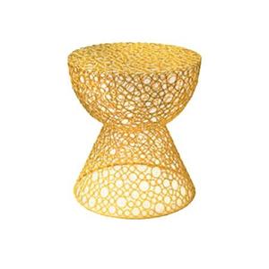 Table d'appoint de style vintage de qualité durable en forme ronde pour la maison, le salon, la décoration, la table d'appoint en métal - Product Image 5