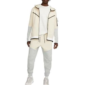 Conjunto Deportivo de Dos Piezas para Hombre, Ropa Deportiva de Gimnasio, Felpa Técnica, Chándal de Entrenamiento, Chándal para Correr - Product Image 1