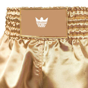 Shorts de Muay Thai pour hommes les plus vendus, en spandex/polyester, séchage rapide, respirant, MMA, kick-boxing, entraînement, personnalisez votre propre logo - Product Image 5