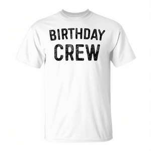 T-shirt promozionale personalizzabile per compleanni e celebrazioni - Squadra di compleanno - Product Image 2
