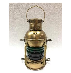 Linterna de ancla de barco de latón, linterna de ancla de Metal de latón puro de alta calidad para decoración de Hotel y hogar, uso al por mayor - Product Image 1