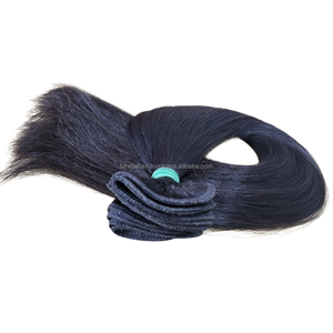 Pour Double Trame Machine Extensions De Cheveux Raides Vierge Indonésien Bundles De Cheveux Humains Cuticule Aligné Remy Cheveux 12a - Product Image 6