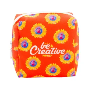 CreaBeauty Sustainable Square S RPET <b>Toiletry</b> Bag Eco-Friendly Merchandising Trousse - Product Image 5