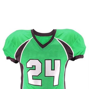 Uniforme de football américain de qualité supérieure, service OEM, séchage rapide, respirant, anti-odeurs, manches courtes, 100% polyester, OEM - Product Image 3