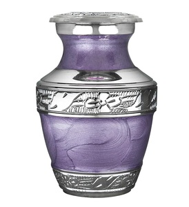 Hermosa urna de cremación decorativa de Metal sólido conmemorativo para adultos, hombres, mujeres, grandes urnas de cremación de latón para cenizas humanas - Product Image 6