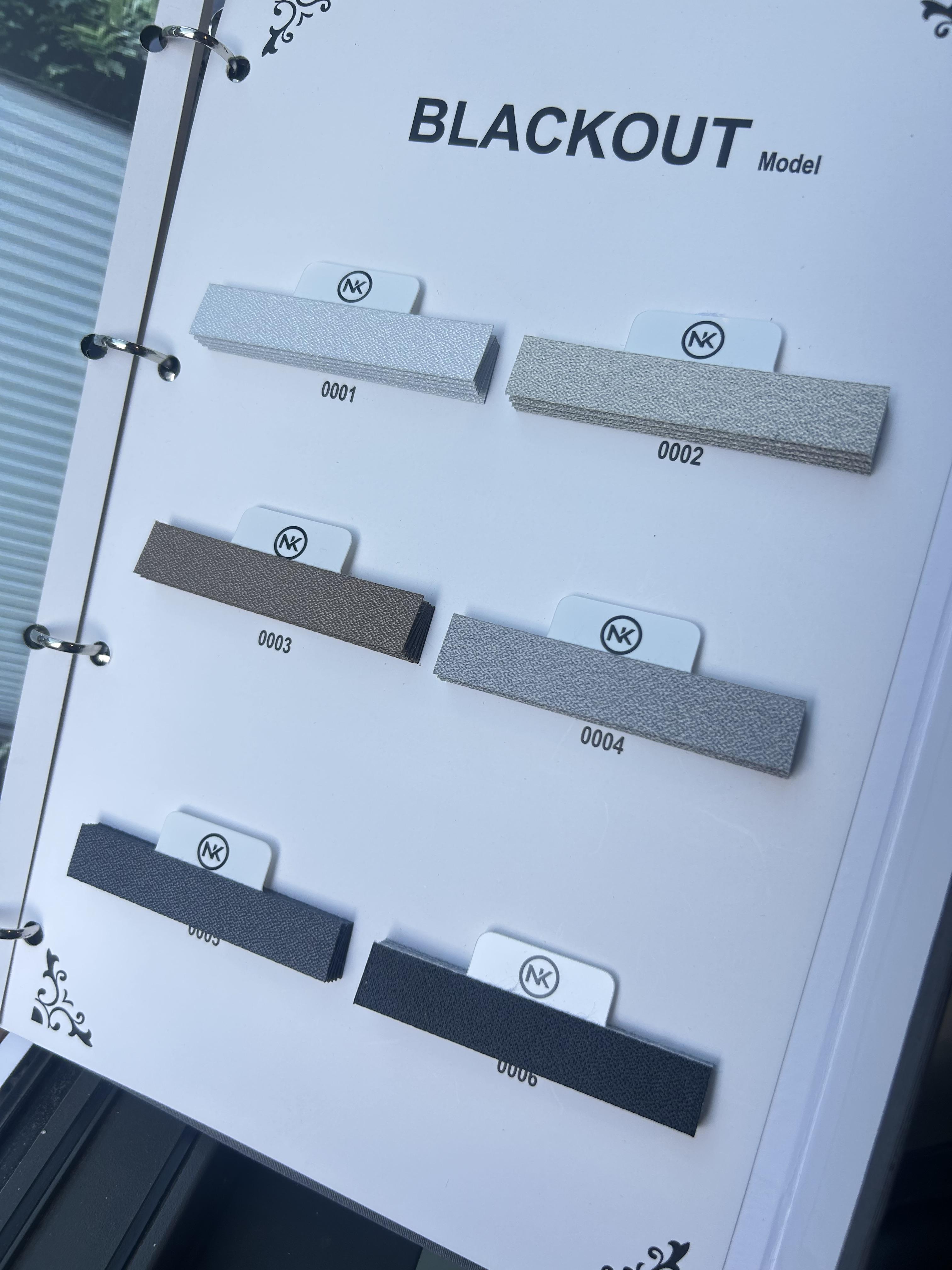 BLACKOUT- ALL COLORS